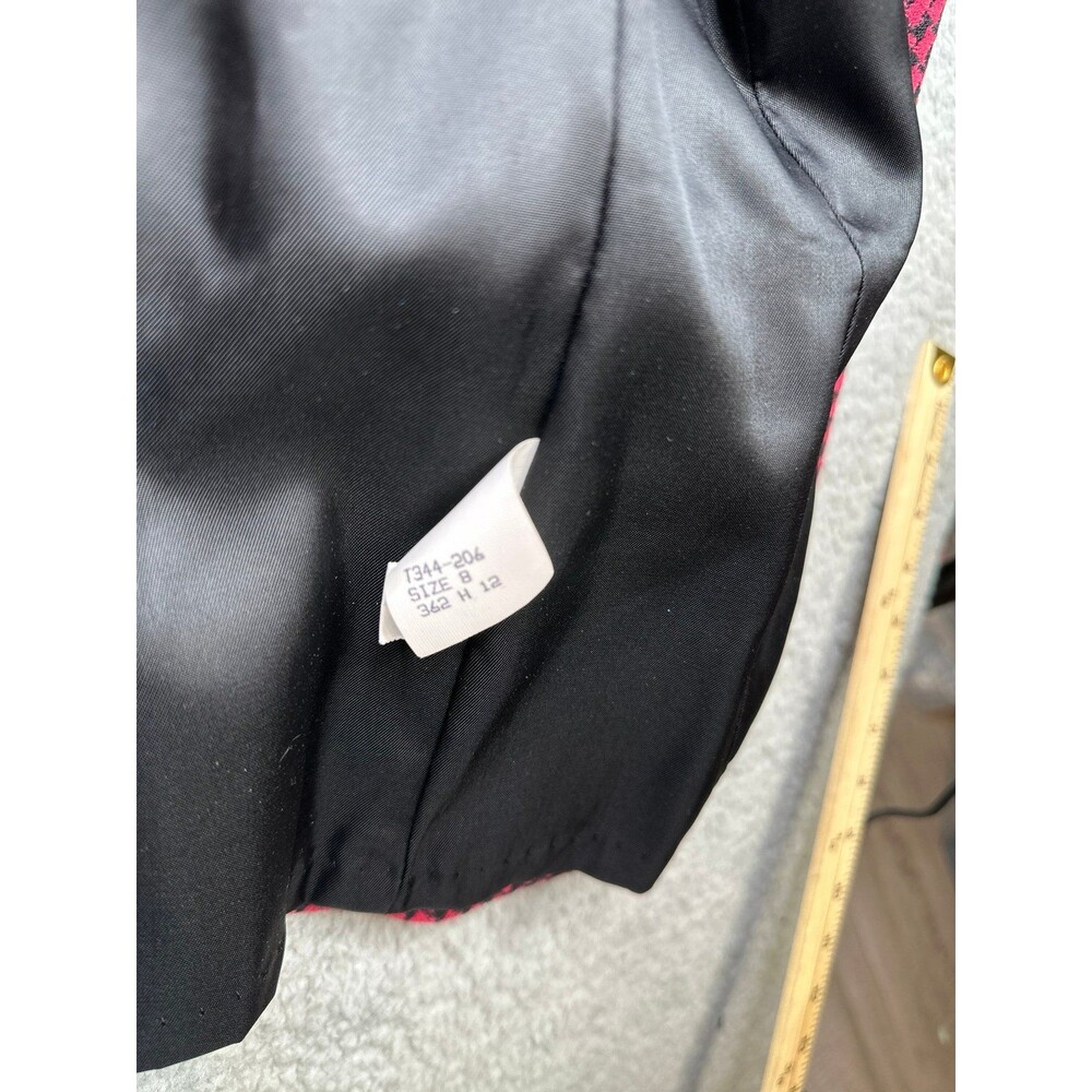 Pendleton Houndstooth pure Wool blazer size 8 ama… - image 7